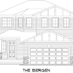 The Bergen Home Elevation