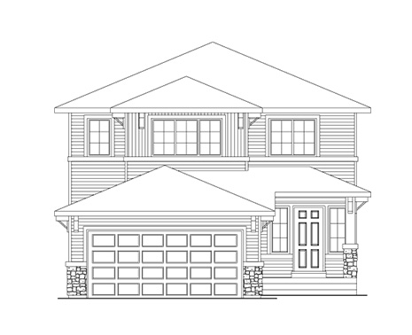 The Cameron Home Elevation