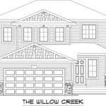 The Willow Creek Home Elevation